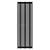  Arbiola Ritmo H 2200-40-12 секции черный вертикальный радиатор c боковым подключением