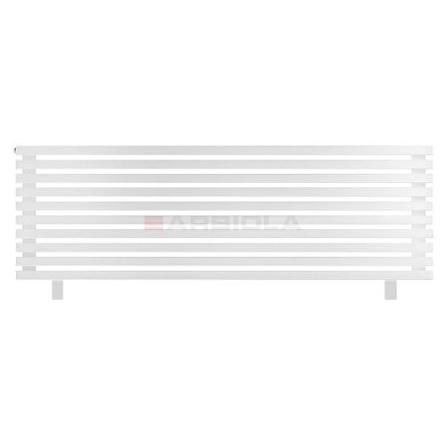 Arbiola Gorizont Ritmo HZ 1500-40-10 секций белый горизонтальный  радиатор c боковым подключением (на ножках)