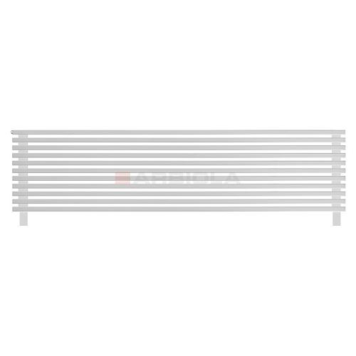 Arbiola Gorizont Compact HZ 2200-63-11 секции белый горизонтальный радиатор c боковым подключением с ножками