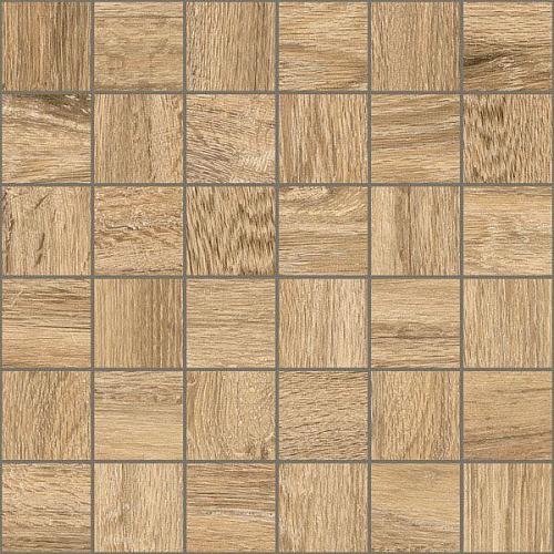 Tagina Woodays Comp Mosaico Castagno Medio 30×30 см Напольная плитка