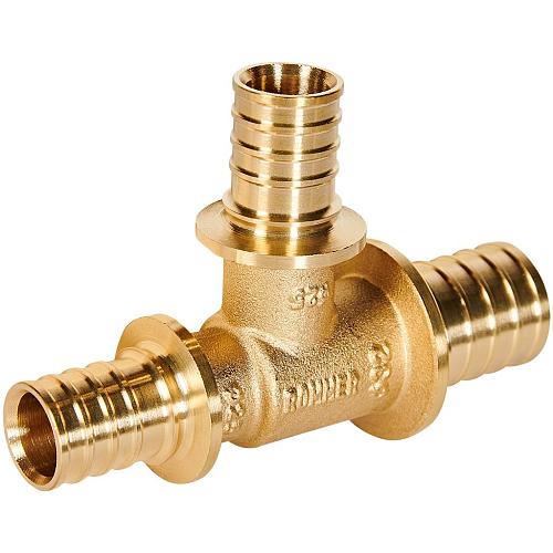 ROMMER Тройник переходной 32x25x25 для труб из сшитого полиэтилена осевой