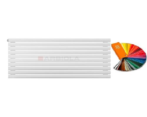 Arbiola Gorizont Iris H 1250-42-10 секции цветной горизонтальный радиатор c боковым подключением