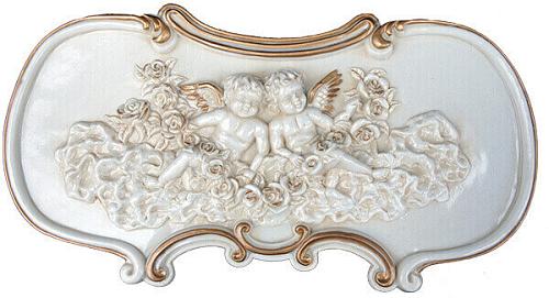 Infinity Ceramic Tiles Vaticano Camafeo Oro 40x76 декоративный элемент