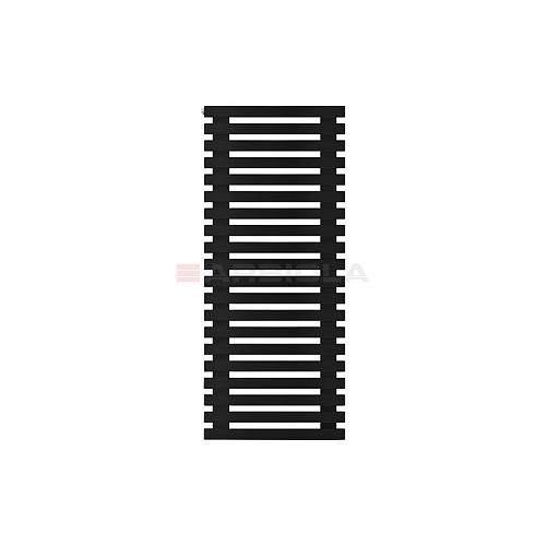 Arbiola Gorizont Ritmo H 600-40-20 секций чёрный горизонтальный  радиатор c боковым подключением