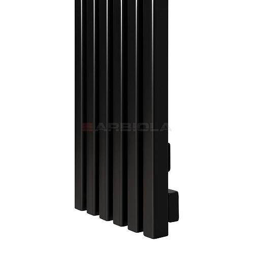  Arbiola Ritmo H 1800-40-10 секции черный вертикальный радиатор c боковым подключением