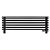 Arbiola Gorizont Compact VZ 1500-63-08 секции черный горизонтальный радиатор c нижним подключением с ножками