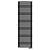 Arbiola Gorizont Ritmo V 700-40-40 секций чёрный горизонтальный радиатор c нижним подключением
