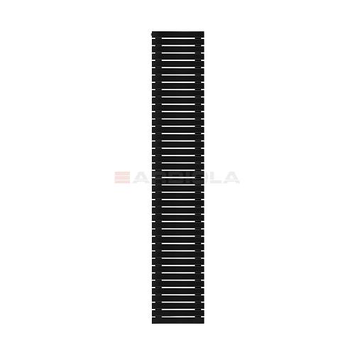 Arbiola Gorizont Liner H 500-36-40 секции черный горизонтальный радиатор c боковым подключением