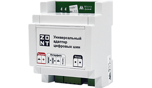 Универсальный адаптер цифровых шин (DIN), ZONT