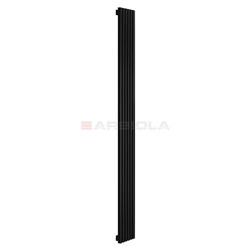  Arbiola Ritmo H 1500-40-15 секции черный вертикальный радиатор c боковым подключением