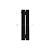 Arbiola Liner H 600-36-02 секции черный вертикальный радиатор c боковым подключением