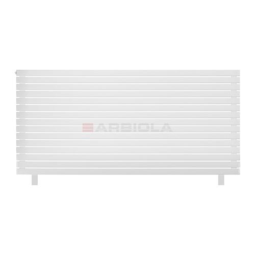 Arbiola Gorizont Liner HZ 2200-36-15 секции белый горизонтальный радиатор c боковым подключением с ножками