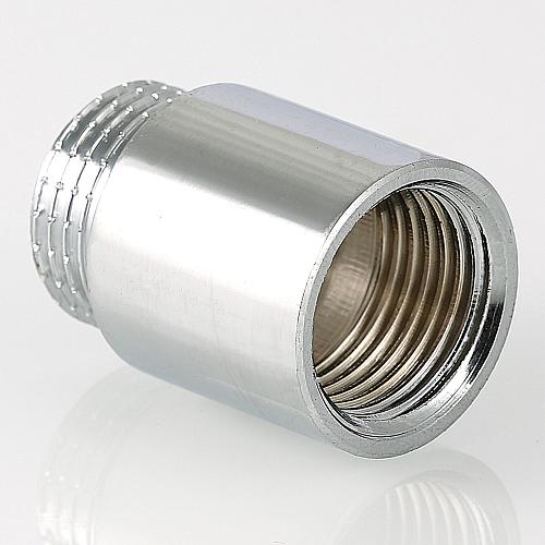 Valtec 1/2" x 10 мм Удлинитель хромированный внутренняя/наружная резьба