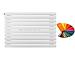 Arbiola Gorizont Iris H 750-42-10 секции цветной горизонтальный радиатор c боковым подключением