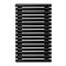 Arbiola Gorizont Iris H 600-42-16 секции черный горизонтальный радиатор c боковым подключением