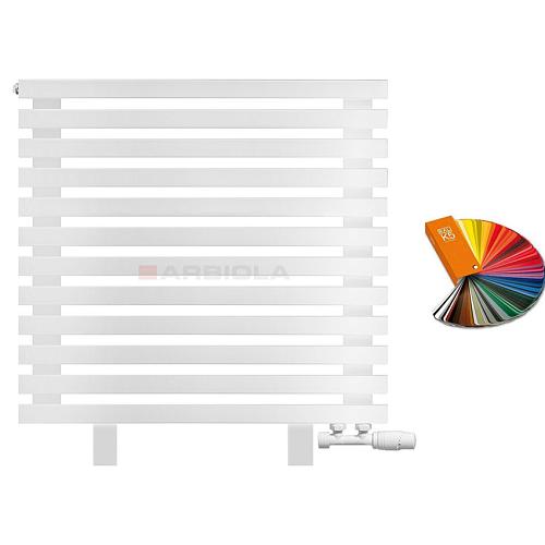 Arbiola Gorizont Ritmo VZ 1000-40-12 секций цветной горизонтальный  радиатор c нижним подключением (на ножках)