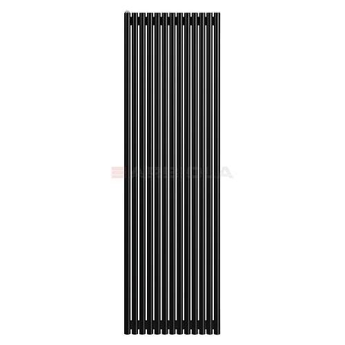Arbiola Iris 42 H 2200-42-13 секции черный вертикальный радиатор c боковым подключением