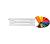 Arbiola Gorizont Iris H 600-42-03 секции цветной горизонтальный радиатор c боковым подключением