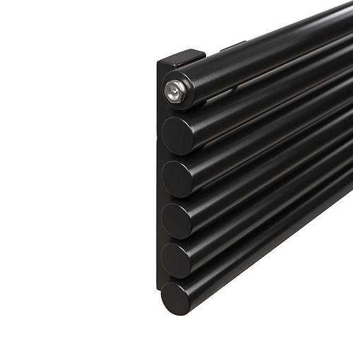 Arbiola Gorizont Iris H 700-42-15 секции черный горизонтальный радиатор c боковым подключением