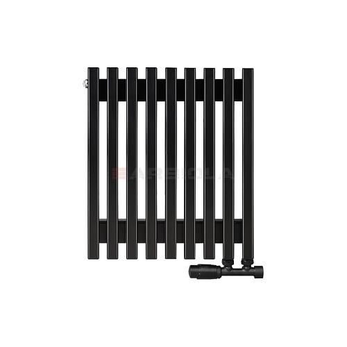 Arbiola Compact V 500-63-09 секции черный вертикальный радиатор c нижним подключением