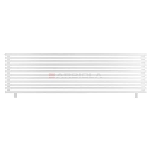 Arbiola Gorizont Ritmo HZ 2500-40-12 секций белый горизонтальный  радиатор c боковым подключением (на ножках)