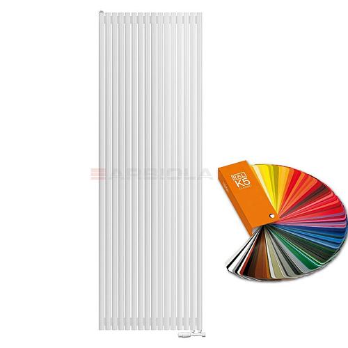 Arbiola Iris 42 V 2500-42-16 секции цветной вертикальный радиатор c нижним подключением