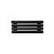 Arbiola Gorizont Iris H 600-42-04 секции черный горизонтальный радиатор c боковым подключением
