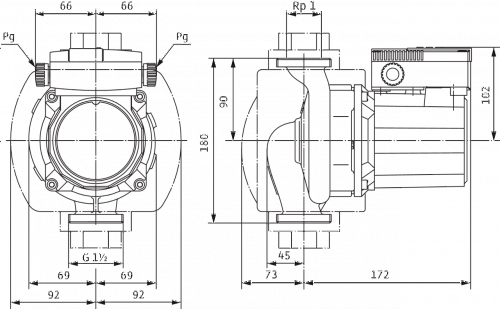 Wilo TOP-S 25/10 DM PN6/10 Циркуляционный насос