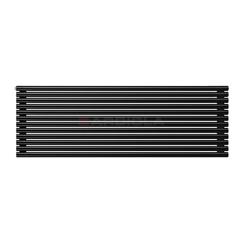 Arbiola Gorizont Iris H 1750-42-12 секции черный горизонтальный радиатор c боковым подключением