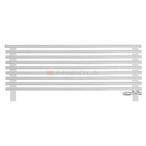 Arbiola Gorizont Compact VZ 1200-63-09 секции белый горизонтальный радиатор c нижним подключением с ножками