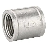 LD Pride Муфта DN15 (1/2") ВР латунь никель