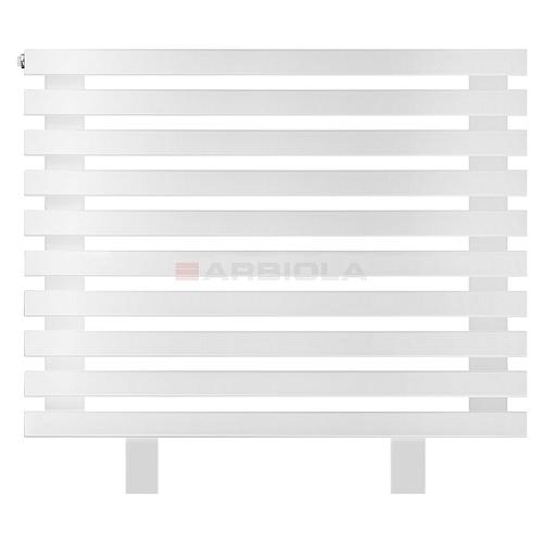 Arbiola Gorizont Ritmo HZ 1000-40-10 секций белый горизонтальный  радиатор c боковым подключением (на ножках)