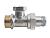 Oventrop Combi 2 3/4"ЕКх1/2"НР Термовентиль с боковым прямым подключением на обратную подводку