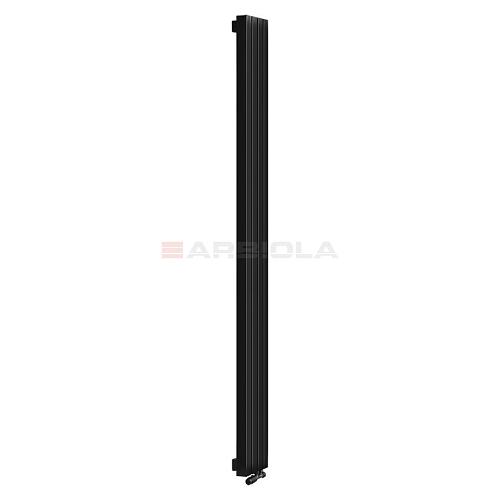 Arbiola Mono V 2200-60-08 секции черный вертикальный радиатор c нижним подключением