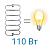 Energy Aura 1200x600 Электрический  полотенцесушитель 