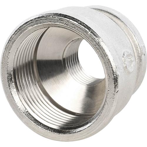 STOUT Муфта переходная внутренняя резьба никелированная   1"1/4X3/4 