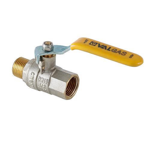 Valtec Valgas 1/2" Кран шаровый газовый внутренняя/наружная резьба