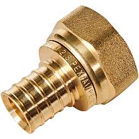 ROMMER Переходник с накидной гайкой 20xG3/4 для трубы из сшитого полиэтилена осевой