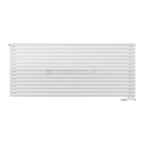Arbiola Gorizont Iris V 1750-42-15 секции белый горизонтальный радиатор c нижним подключением
