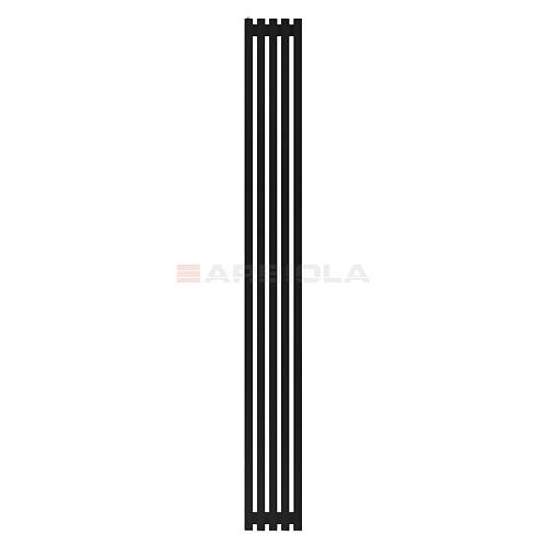  Arbiola Ritmo H 2500-40-05 секции черный вертикальный радиатор c боковым подключением