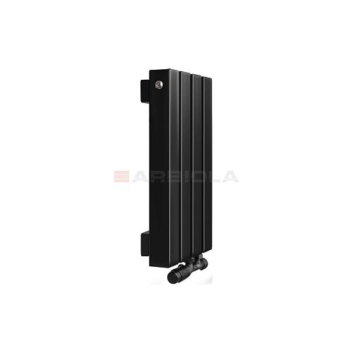 Arbiola Mono V 600-60-28 секции черный вертикальный радиатор c нижним подключением
