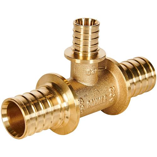 ROMMER Тройник переходной 32x20x32 для труб из сшитого полиэтилена осевой