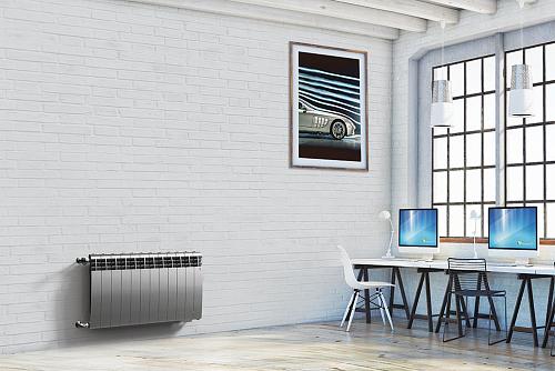 Royal Thermo Biliner 350 Silver Satin /4 секции БиМеталлический радиатор