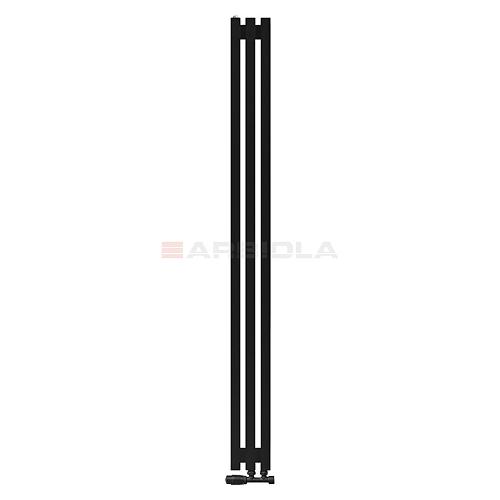 Arbiola Ritmo V 1750-40-03 секции черный вертикальный радиатор c нижним подключением