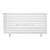 Arbiola Gorizont Liner HZ 1200-36-09 секции белый горизонтальный радиатор c боковым подключением с ножками