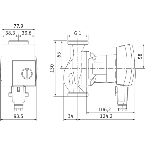 Wilo Yonos PICO 15/1-6 Циркуляционный насос