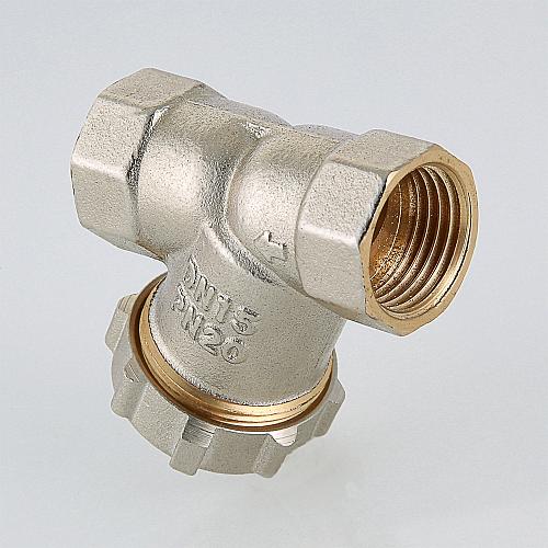 Valtec 3/4" Фильтр механической очистки косой c заглушкой внутренняя/внутренняя резьба