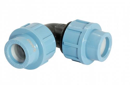 Unipump D40 Отвод 90 фитинг для труб ПНД