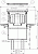 HL 310NPr-3125 Трап с сухим сифоном с решеткой HL3125 клик-клак DN50/75/110