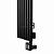 Arbiola Iris 42 EV 600-42-03 секции черный электрический полотенцесушитель